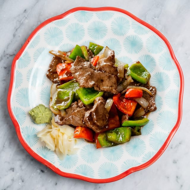 Dinner Pepper Steak.