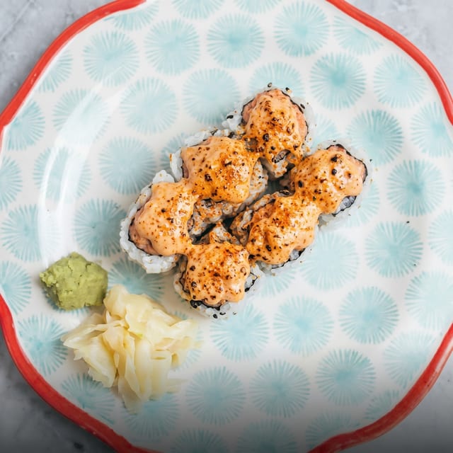 Spicy Salmon Roll.