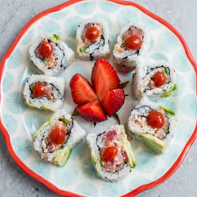 Inside Out California Roll.