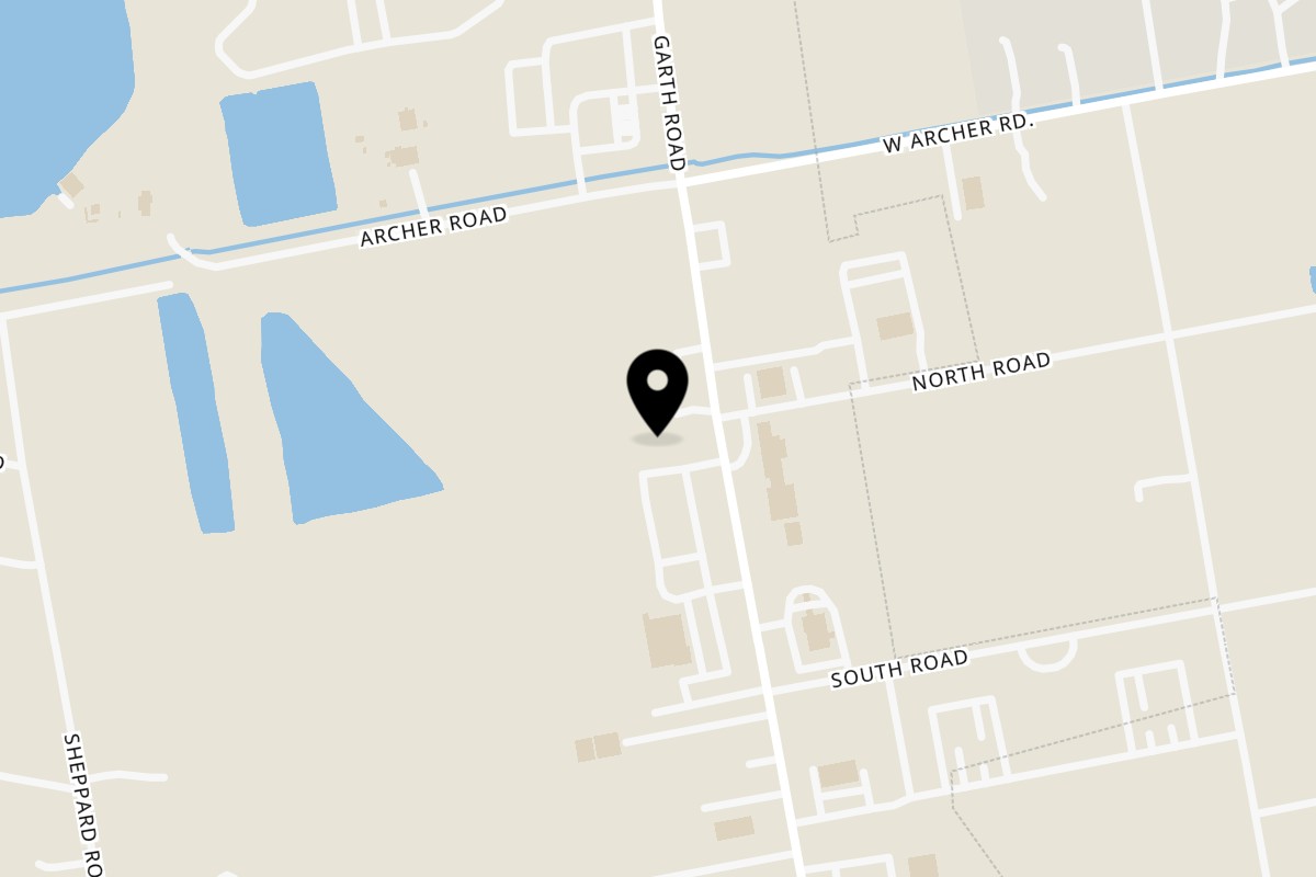 Map showing the location of Paradise Cafe Baytown on 5701 Garth Rd in Baytown